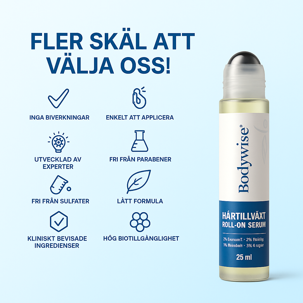 Bodywise Hårtillväxtserum – av Rootiva