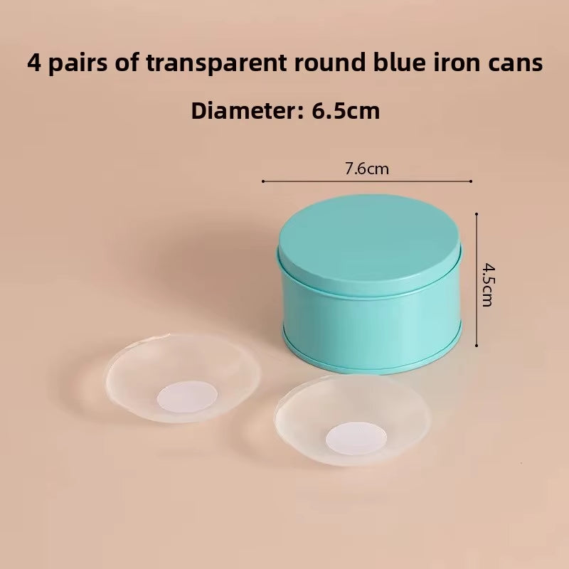 Invisible Thin Silicone Nipple Covers Anti-Exposure Waterproof Non-Slip Gathered Chest Patch for Men and Women Home Comfortwear