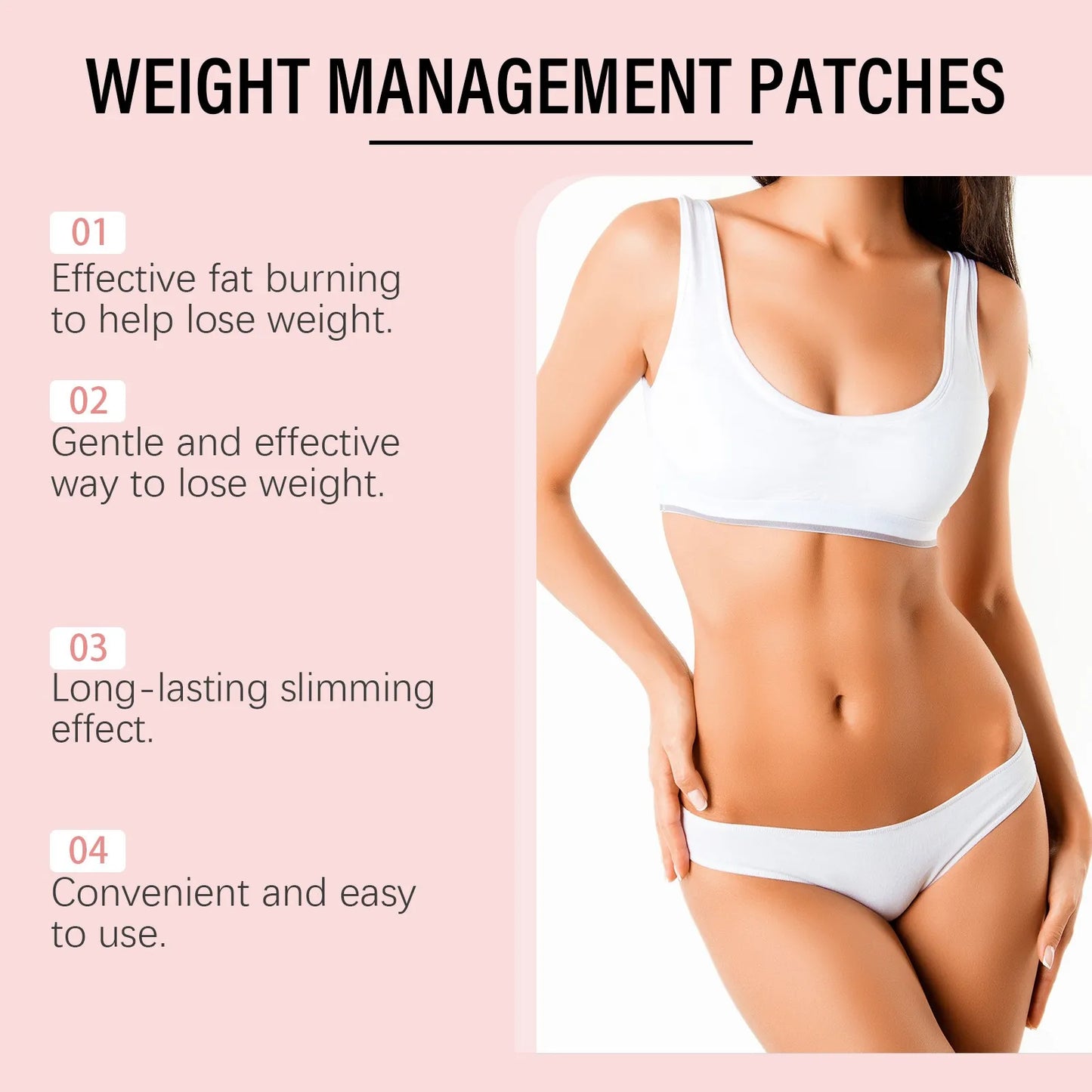30-120Pcs/1-5Bag Hot Assistive Care Patch Burns Gently and Has a Long-Lasting Slimming Effect Making Beauty and Health Tools