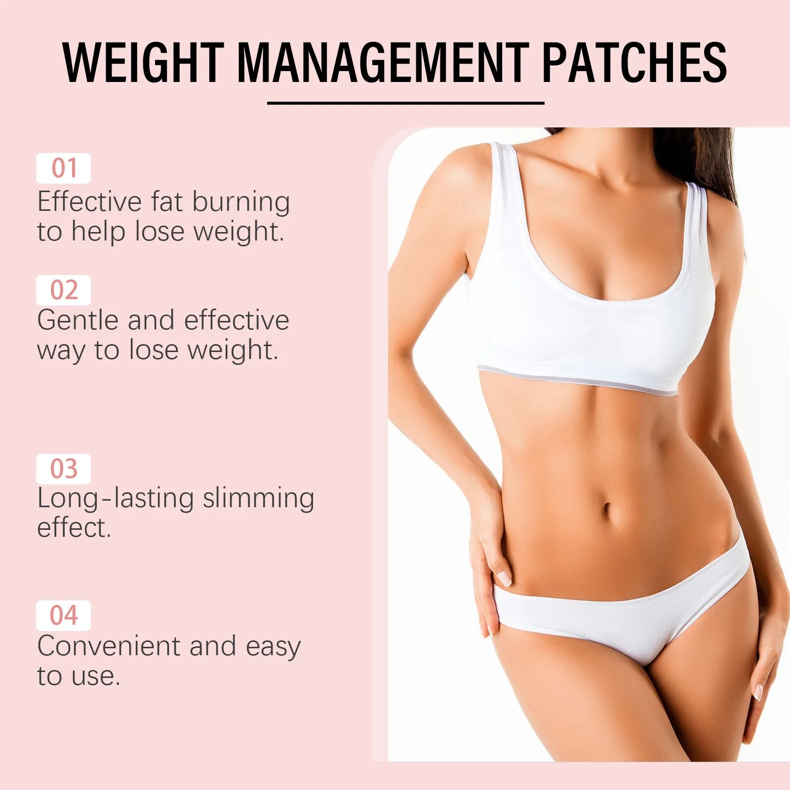 30-120Pcs/1-5Bag Hot Assistive Care Patch Burns Gently and Has a Long-Lasting Slimming Effect Making Beauty and Health Tools