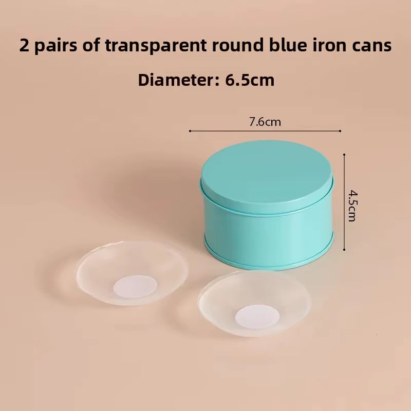 Invisible Thin Silicone Nipple Covers Anti-Exposure Waterproof Non-Slip Gathered Chest Patch for Men and Women Home Comfortwear