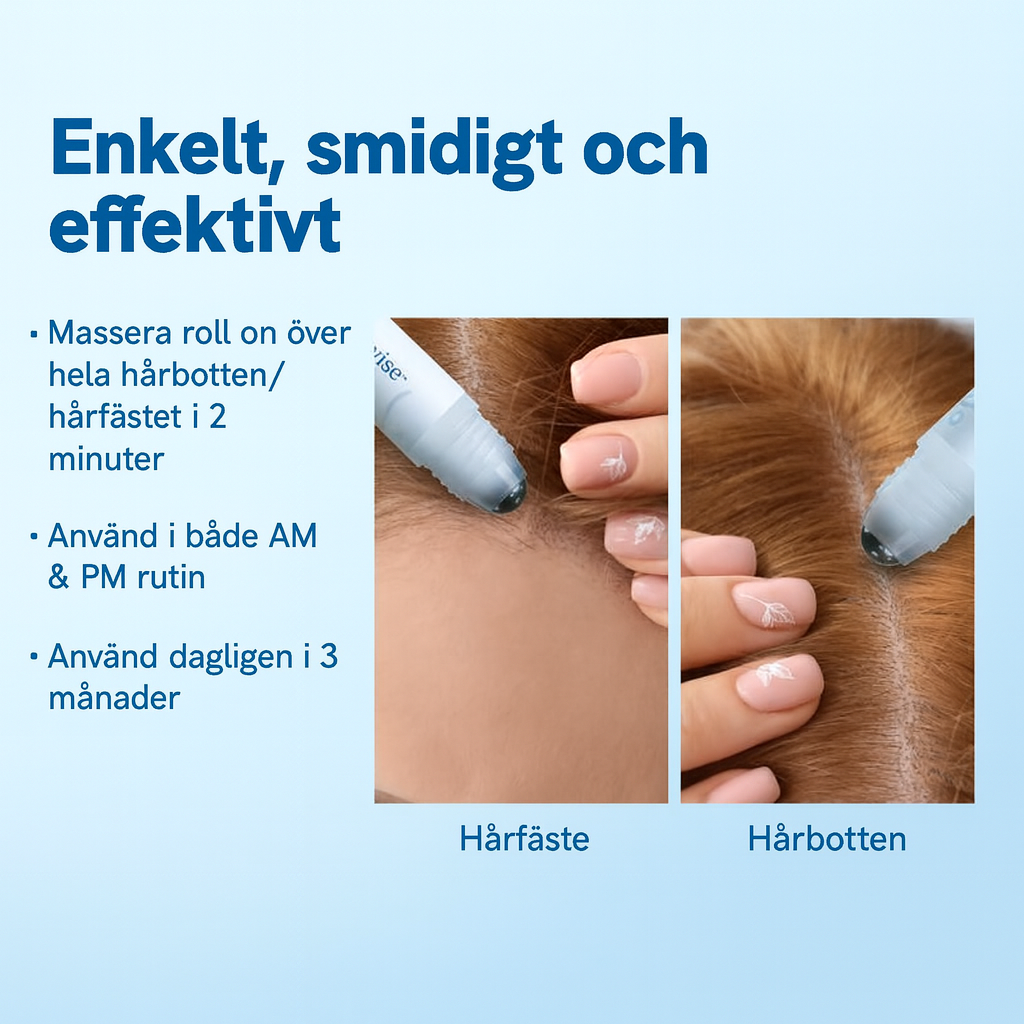 Återfå ditt självförtroende med fylligt och starkt hår