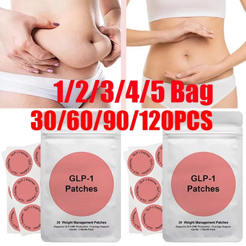 30-120Pcs/1-5Bag Hot Assistive Care Patch Burns Gently and Has a Long-Lasting Slimming Effect Making Beauty and Health Tools